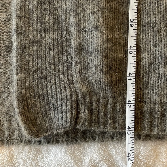 ARTLOVE - Maxi Length Cardi in Medium Heather Grey colour - Size S - Picture 7 of 10